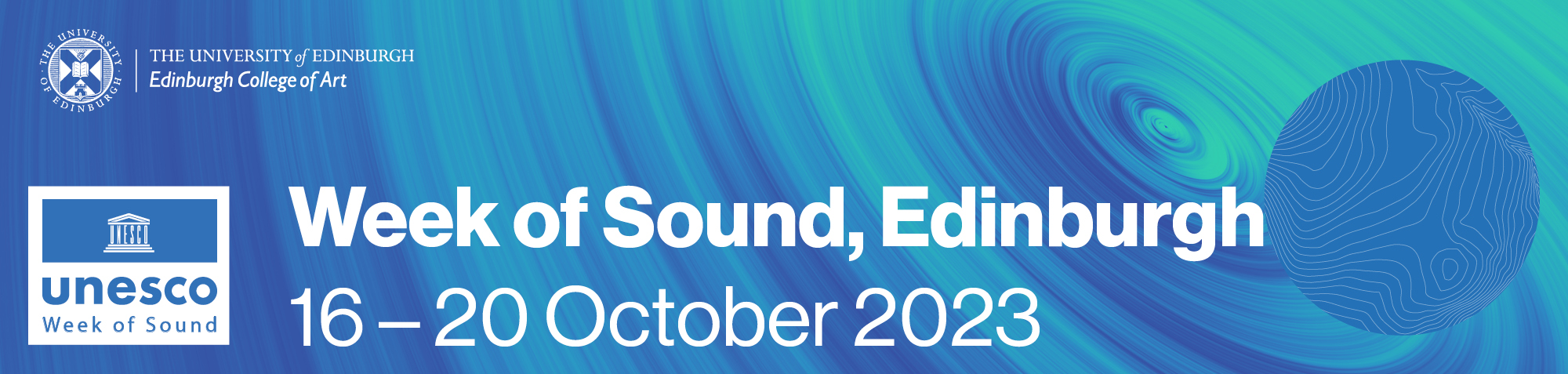 UNESCO Week of Sound, Edinburgh 16-20 October 2023